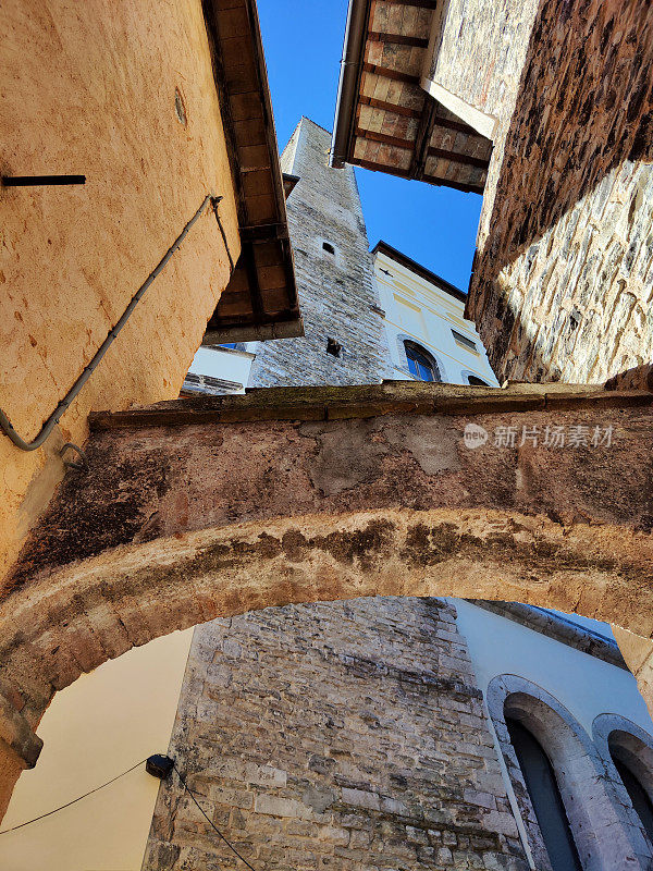 Torre dell'Olio, Spoleto，翁布里亚